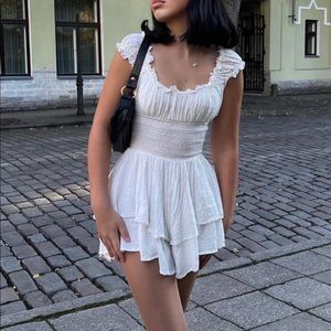 Princess Polly The Love Galore Romper White